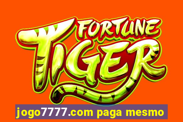 jogo7777.com paga mesmo